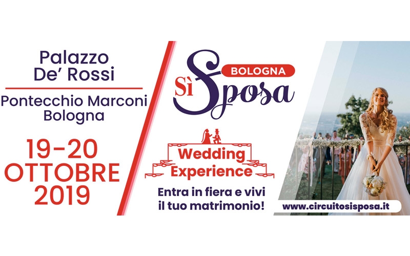 Il programma di Bologna Sì Sposa ottobre 2019 a Palazzo De' Rossi