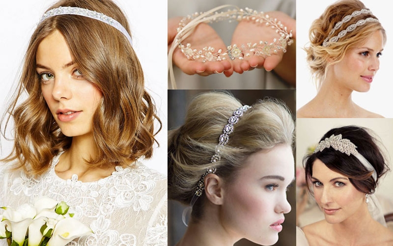 fascia per capelli sposa