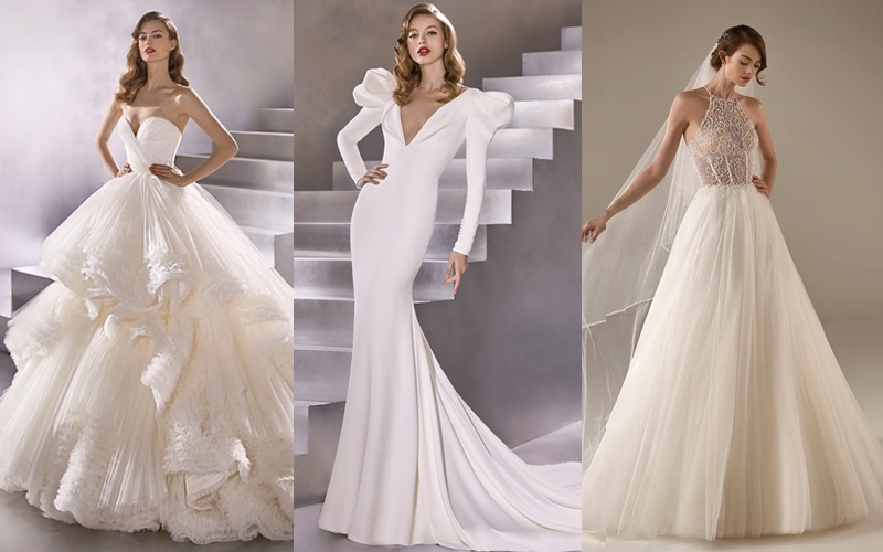 abiti da sposa Pronovias 2020 collezione Privée e Atelier Haute Couture