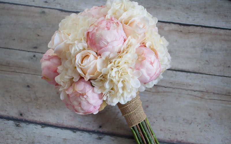 bouquet sposa shabby chic
