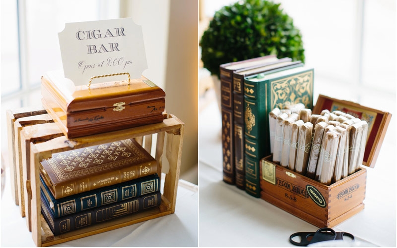 cigar bar matrimonio shabby chic