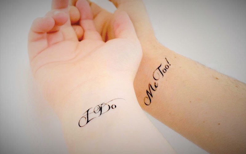 tatuaggi di coppia pro e contro