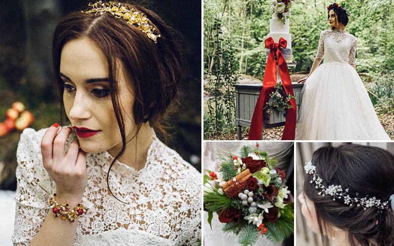sposa matrimonio a natale