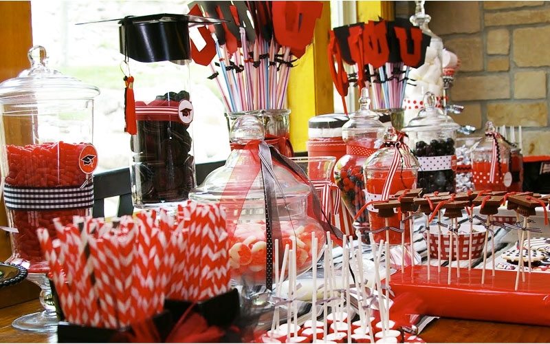 addobbi festa di laurea buffet