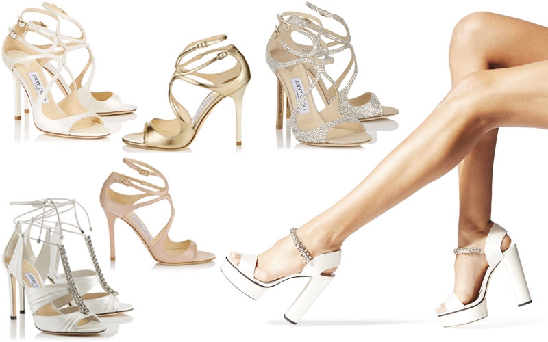 jimmy choo sandali sposa