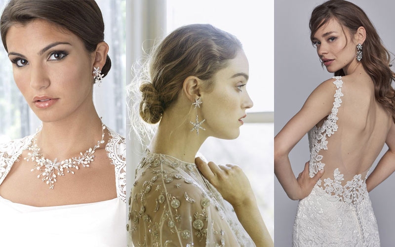 orecchini pendenti da sposa