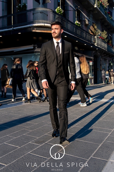 Via della Spiga Milano - Collezione Uomo 2020