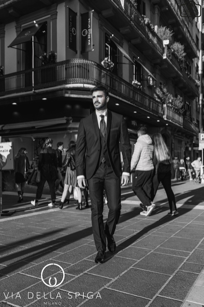 Via della Spiga Milano - Collezione Uomo 2020