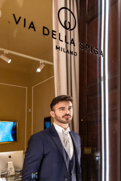 Via della Spiga Milano - Collezione Uomo 2020