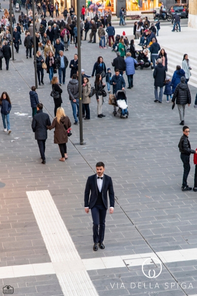 Via della Spiga Milano - Collezione Uomo 2020